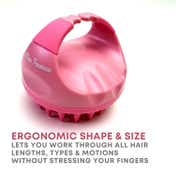 Alan Truman Scalp SOS Scalp Massage & Shampoo Brush - Metallic Pink (1 pc)