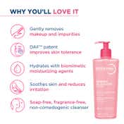 Bioderma Sensibio Gel Moussant SLS Free Cleanser With Vitamin E-24h Hydration-Micellar Gel (500ml)
