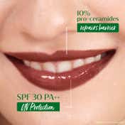 Simple Barrier Repair+ Tinted Lip Balm - Espresso SPF 30 for Sensitive Lips with Proceramides (10 g)