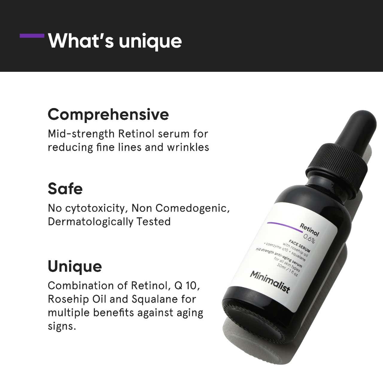 Minimalist 0.6% Retinol Face Serum thumbnail 3