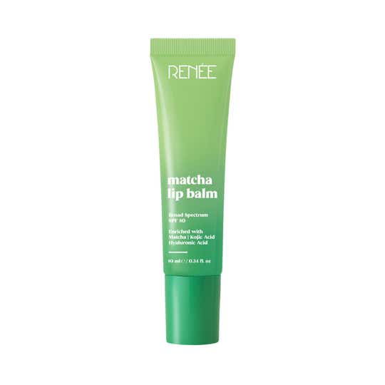 Renee Matcha Nourishing Lip Balm for Dry Chapped Lips with SPF 50 - Matcha (10 g)