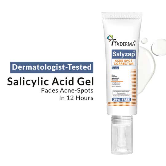 Fixderma Salyzap Acne Spot Corrector Gel with Salicylic Acid (20 g)