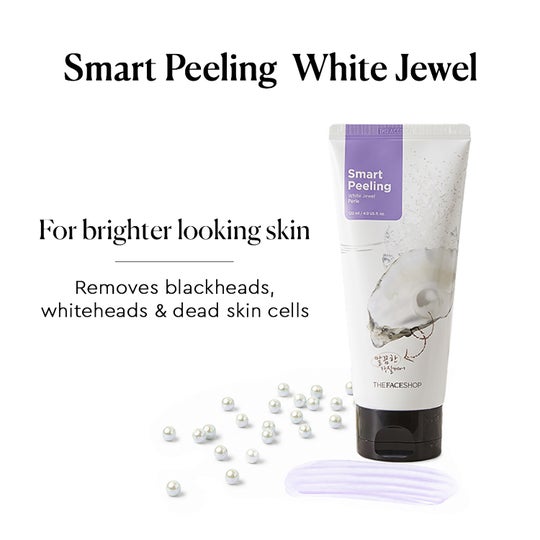 The Face Shop Smart Peeling White Jewel Scrub (120ml)
