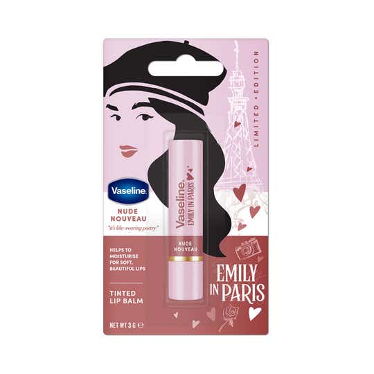 Vaseline Emily in Paris Tinted Lip Balm - Nude Nouveau (3 g)