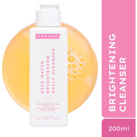 Hyphen 10% Rice Water Brightening Daily Cleanser (200 ml)