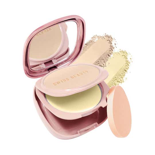 Swiss Beauty Matte & Set Duo Compact - Sand (10 g)