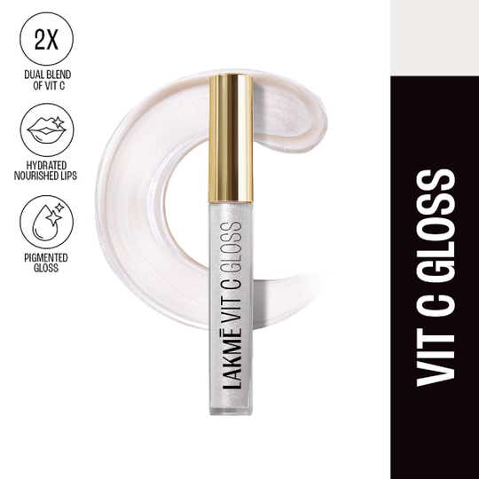 Lakme VIT-C Gloss - Pearl (2.5 ml)