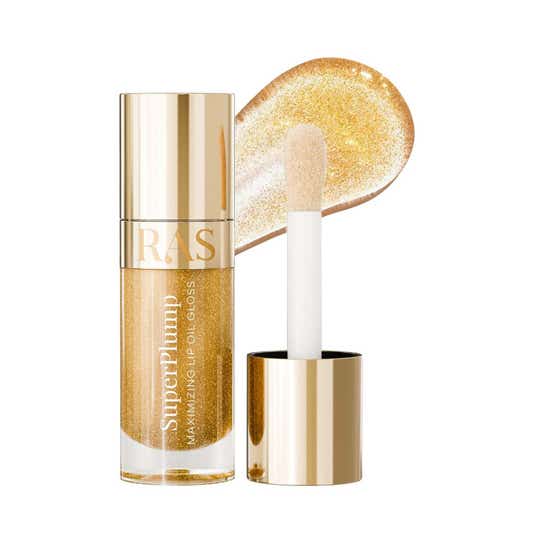 Ras Luxury Skincare Super Plump Lip Oil Gloss - Golden Glow (9 ml)