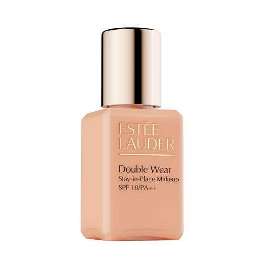 Estee Lauder Double Wear Travel Size Stay Place Longwear Matte Foundation SPF 10- 2W1 Dawn (15 ml)