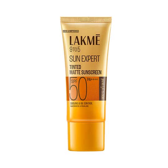 Lakme Tinted Sunscreen SPF 50 PA +++, UVA/B protection, for all dry, oily, normal skin (50 ml)