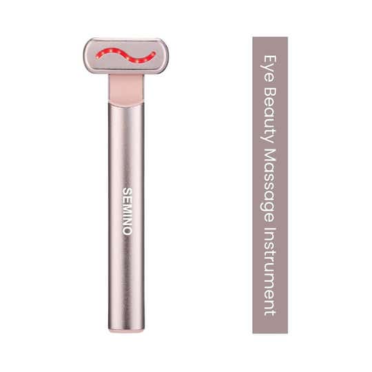 SEMINO Eyewonder Wand LED Rechargeable Eye Massager - Rose Gold