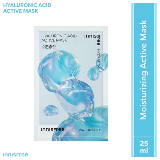 Innisfree Hyaluronic Acid Active Mask – Deep Hydration for Dry Skin (25 ml)