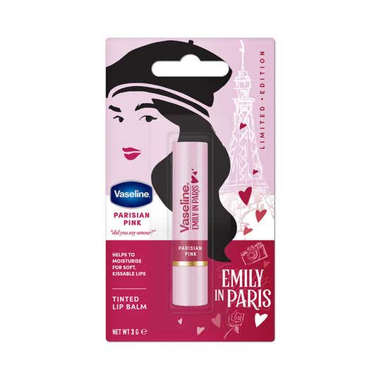 Vaseline Emily in Paris Tinted Lip Balm - Parisian Pink (3 g)