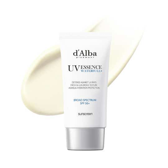 d'Alba Piedmont Italian White Truffle Waterfull Essence Sunscreen (50 ml)