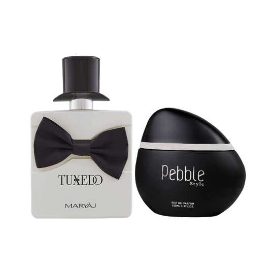 Maryaj Tuxedo Spicy Woody & Pebble Style Spicy Woody Eau De Parfum - (2Pcs)