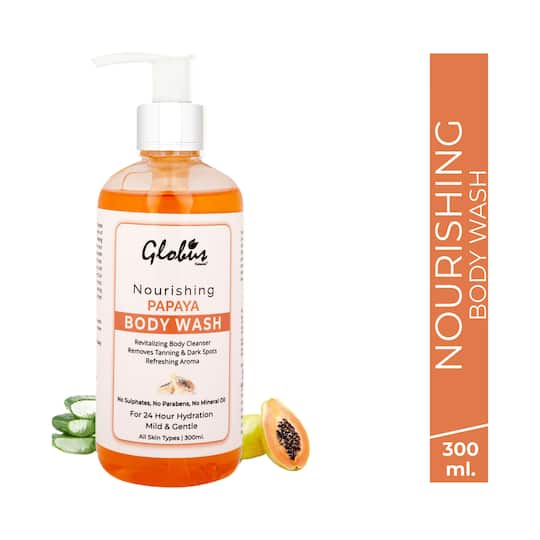 Globus Naturals Nourishing Papaya Body Wash (300ml)