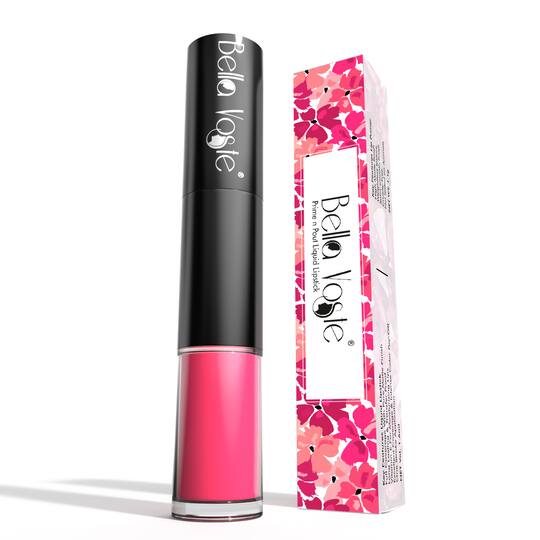Bella Voste Prime & Pout Liquid Lipstick Hot & Happening (01) (1.1gm & 1.6ml)