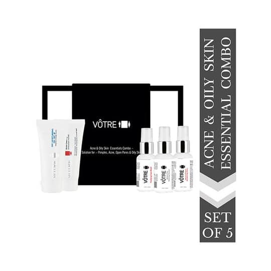 VOTRE Acne & Oily Skin Essential Combo (5 Pcs)