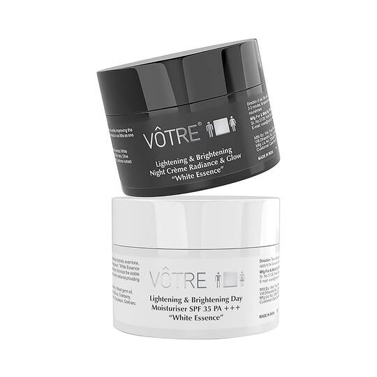 VOTRE Lightening & Brightening Day & Night Cream Kit (2 Pcs)