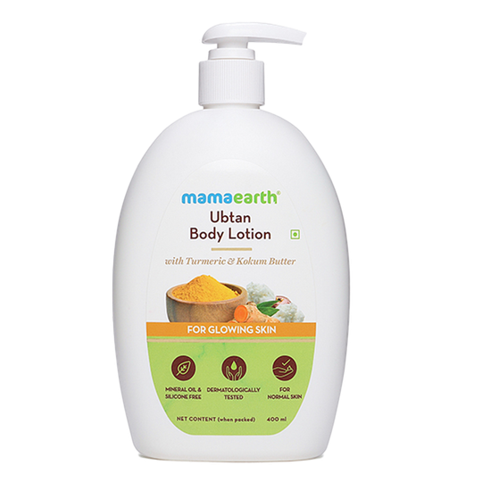 Mamaearth Ubtan Body Lotion (400ml)