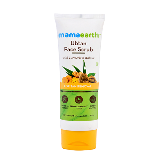 Mamaearth Ubtan Face Scrub (100g)