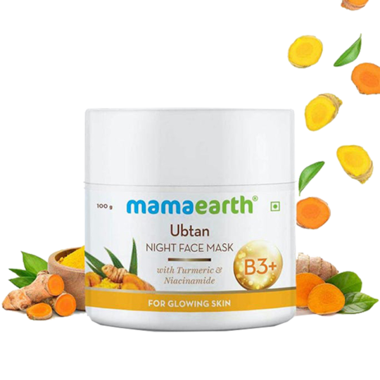 Mamaearth Ubtan Night Face Mask (100g)