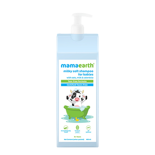 Mamaearth Milky Soft Shampoo For Babies (400ml)