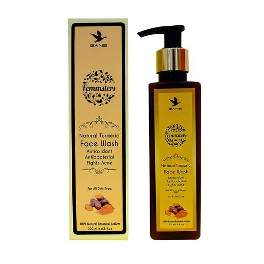 Gans Natural Turmeric Face Wash (200ml)