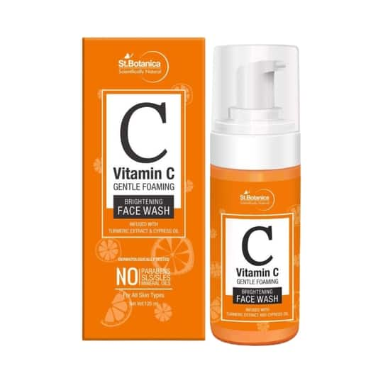 St.Botanica Vitamin C Foaming Brightening Face Wash (120ml)