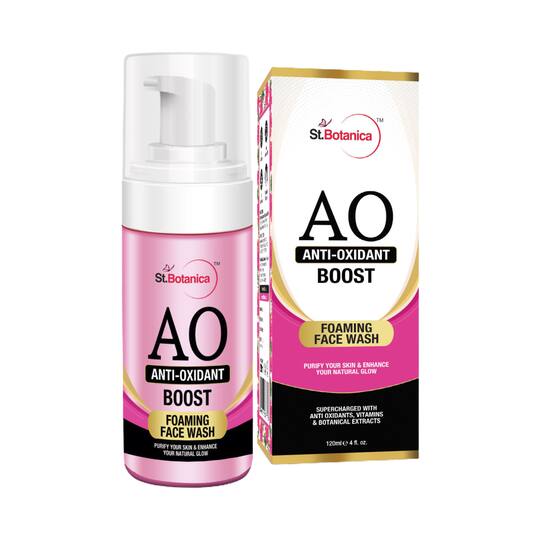 St.Botanica Anti Oxidant Boost Foaming Face Wash (120ml)