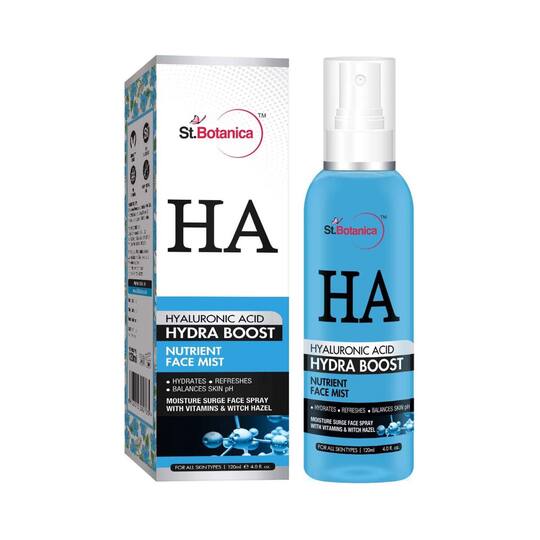 St.Botanica Hyaluronic Acid Hydra Boost Nutrient Face Mist (120ml)