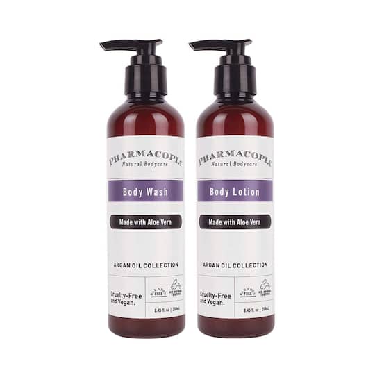 Kimirica Pharmacopia Argan Oil Body Wash and Body Lotion Bath Care Duo (2 Pcs)