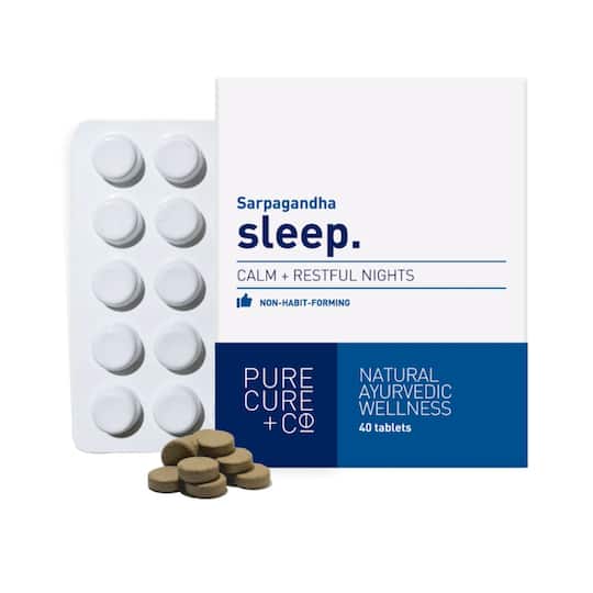 PURECURE+CO Sleep Calm + Restful Nights Tablets (40Tablets)