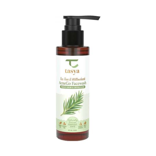 TASYA Tea Tree & Willow Bark Acne Go Face Wash (120ml)
