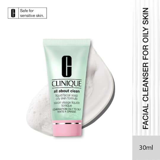 CLINIQUE All About Clean Liquid Facial Soap For Oily Skin (30ml)