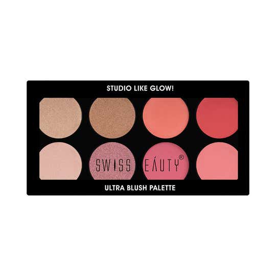 Swiss Beauty Ultra Blush Palette - 01 Shade (16g)