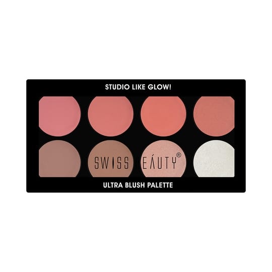 Swiss Beauty Ultra Blush Palette - 02 Shade (16g)