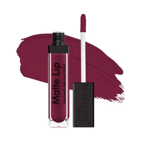 Swiss Beauty Ultra Smooth Matte Liquid Lipstick - 25 Sangria (6ml)