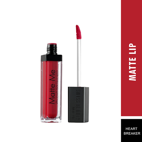 Swiss Beauty Ultra Smooth Matte Liquid Lipstick - 34 Heart Breaker (6ml)