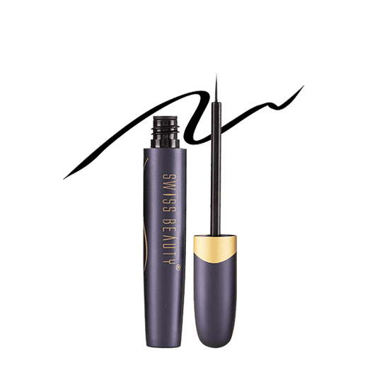 Swiss Beauty Hi-Tech Super Line Waterproof Eyeliner - Black (5.5ml)