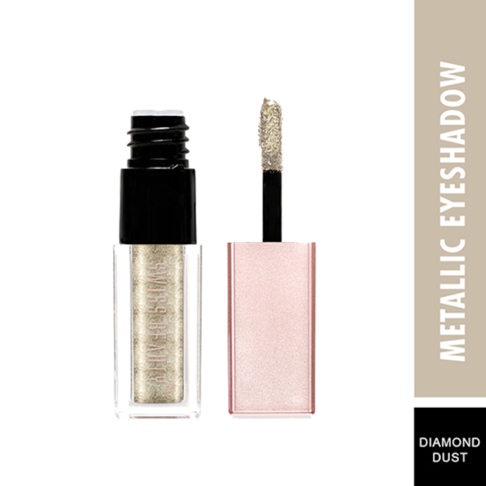 Swiss Beauty Metallic Liquid Eyeshadow - 02 Diamond Dust (3ml)