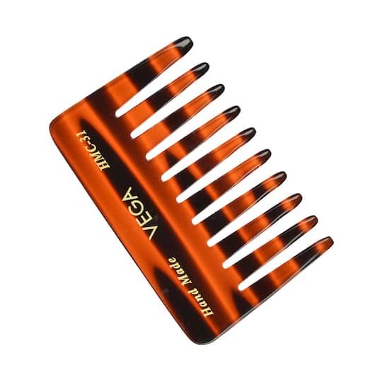 Vega Handmade Shampoo Hair Comb India's No.1 Hair Comb Brand for Men & Women Small (HMC-31) (14 g)