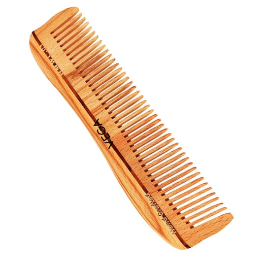 Vega Handmade Natural Wooden Styling Hair Comb for Men and Women (HMWC-01) (39 g)