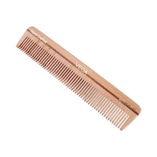 Vega Dressing Wooden Comb, (HMWC-22)