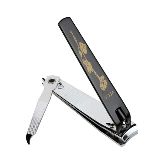 Vega Large Nail Clipper with Curved Blades for Manicure & Pedicure Pack of 10 (LNCB-03) (490 g)