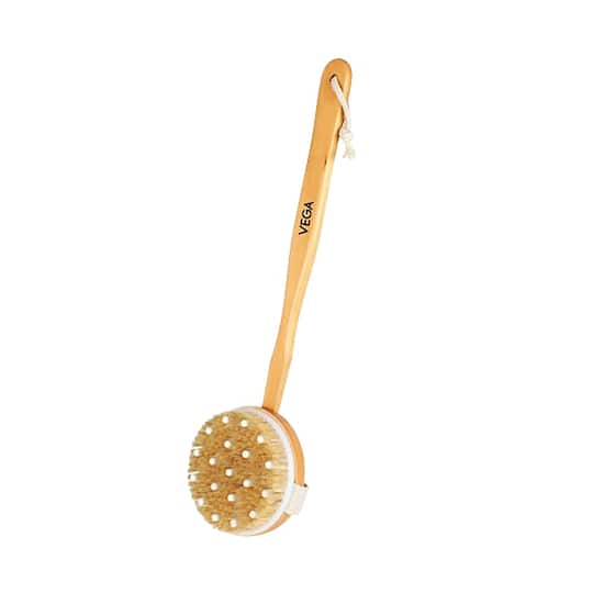 Vega Bristle Bath Brush with Massager (NBA 1/2) (207 g)
