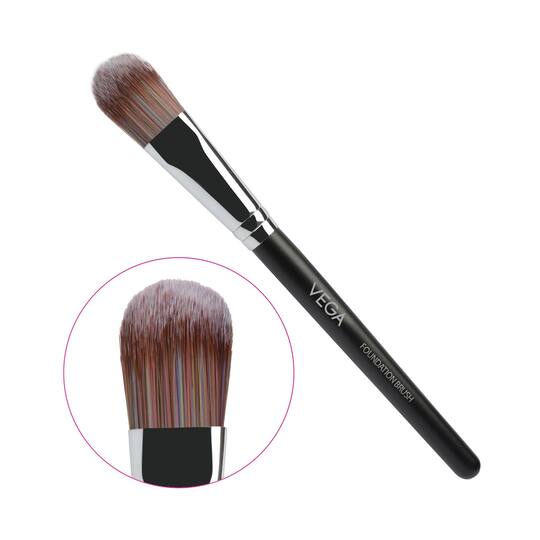 Vega Foundation Blender Brush for Makeup Easy to Blend (PB-02) (17 g)