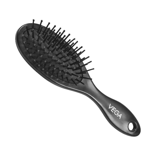 Vega Cushioned Hair Brush for Men & Women All Hair Types (R3-CB) (60 g)