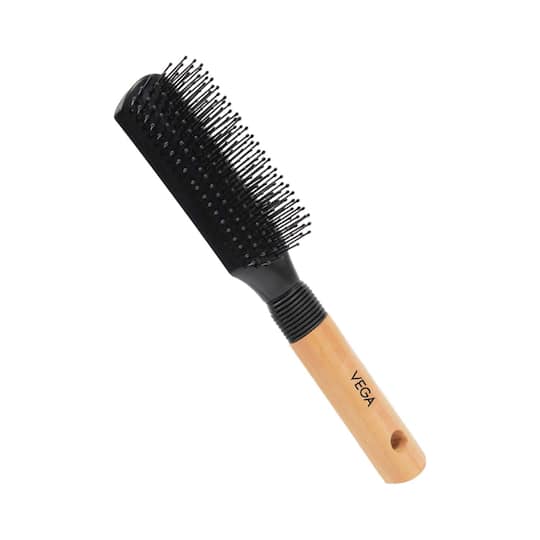 Vega Flat Hair Brush India's No.1 Hair Brush Brand for Men & Women E8-FB (96 g)