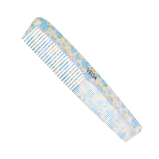 Vega Tulip Grooming Hair Comb for Men and Women Large (DC-1279) (13 g)